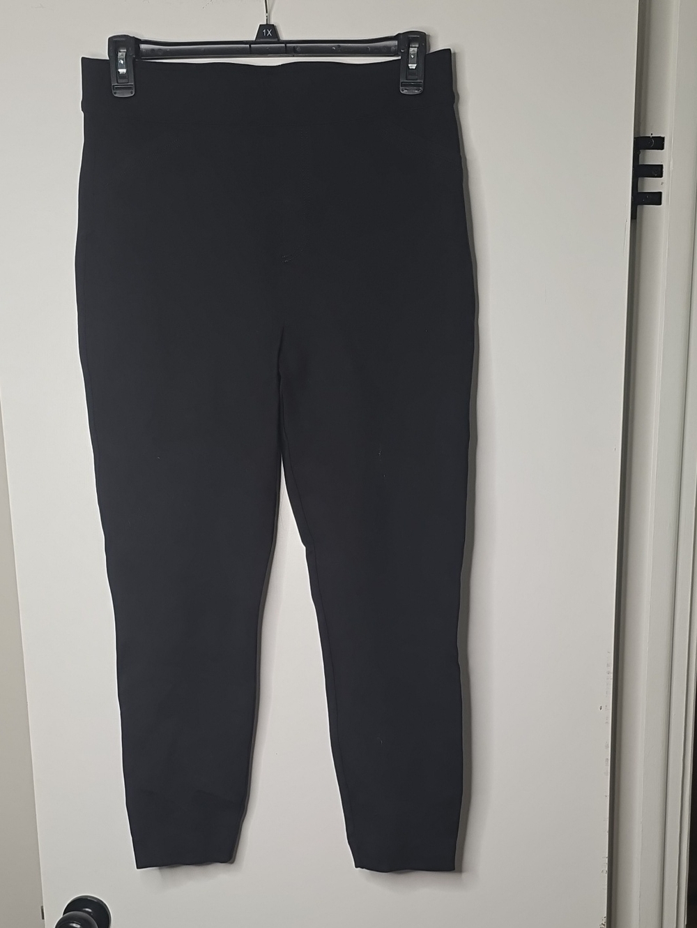 SPANX Black Ponte High-Rise Ankle Pants